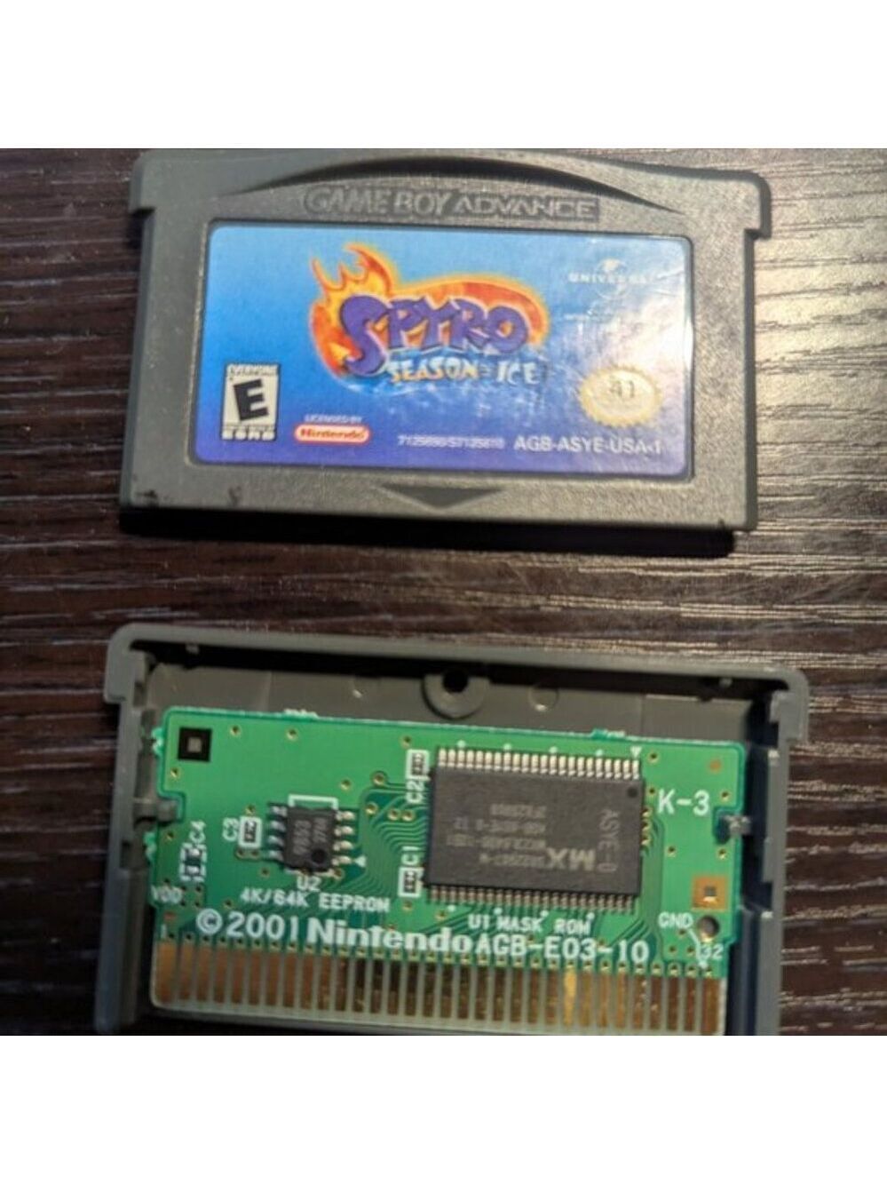 Spyro Season of Ice  Game Boy Advance Tested & Working